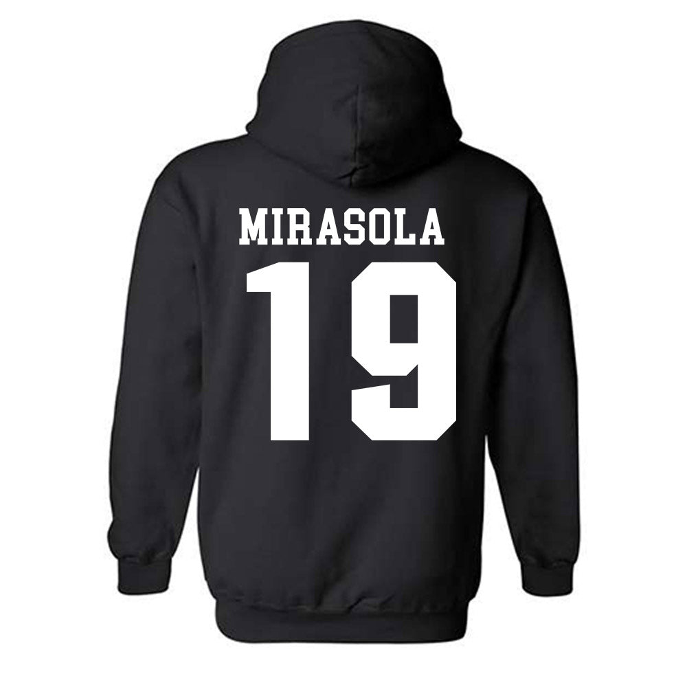 SIU Carbondale - NCAA Football : Jc Mirasola - Classic Shersey Hooded Sweatshirt-1