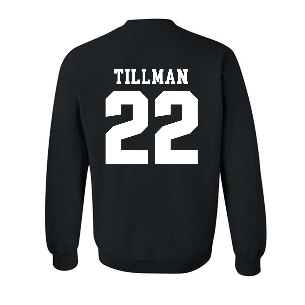 SIU Carbondale - NCAA Football : Joshua Tillman - Classic Shersey Crewneck Sweatshirt-1