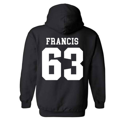 SIU Carbondale - NCAA Football : Kellen Francis - Classic Shersey Hooded Sweatshirt-1
