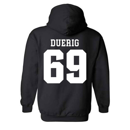 SIU Carbondale - NCAA Football : Aidan Duerig - Classic Shersey Hooded Sweatshirt-1