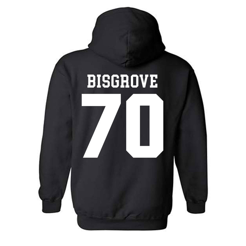 SIU Carbondale - NCAA Football : Brendan Bisgrove - Classic Shersey Hooded Sweatshirt-1