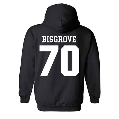 SIU Carbondale - NCAA Football : Brendan Bisgrove - Classic Shersey Hooded Sweatshirt-1