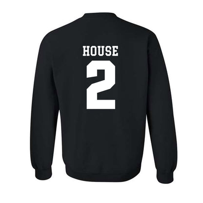SIU Carbondale - NCAA Men's Basketball : Quelron House - Classic Shersey Crewneck Sweatshirt-1