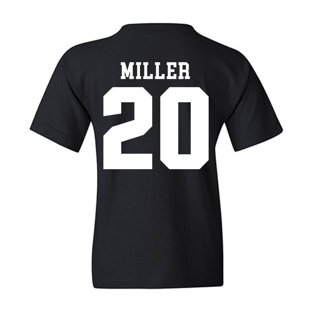 SIU Carbondale - NCAA Baseball : Charlie Miller - Classic Shersey Youth T-Shirt-1