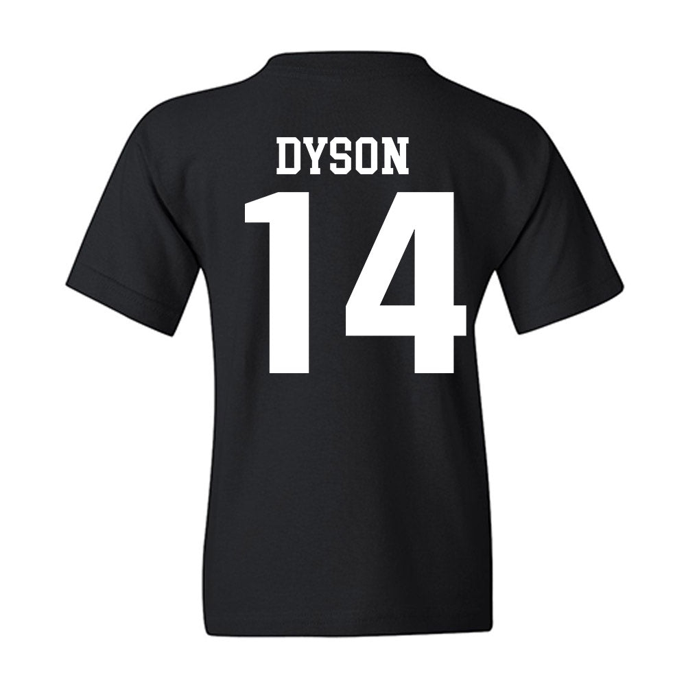 SIU Carbondale - NCAA Football : Traivon Dyson - Classic Shersey Youth T-Shirt-1