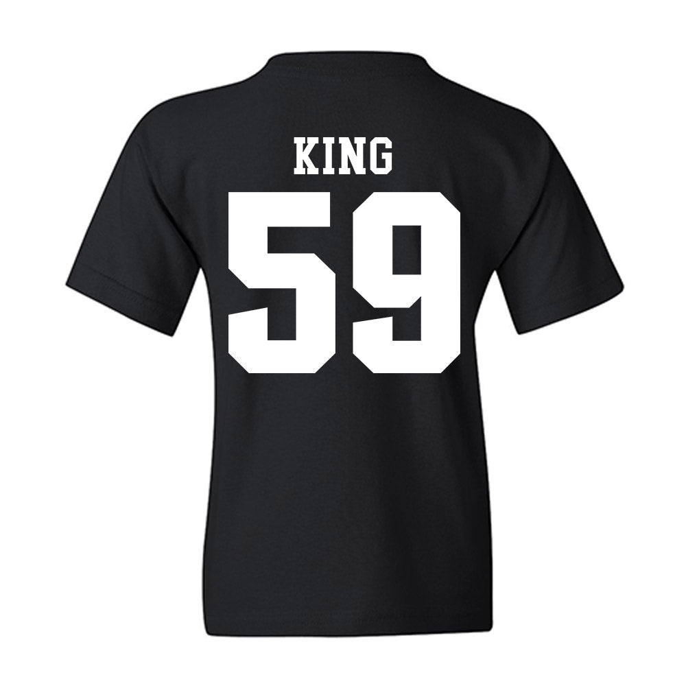 SIU Carbondale - NCAA Football : Brennan King - Classic Shersey Youth T-Shirt-1