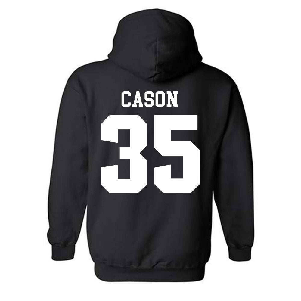 SIU Carbondale - NCAA Football : Cameron Cason - Classic Shersey Hooded Sweatshirt-1