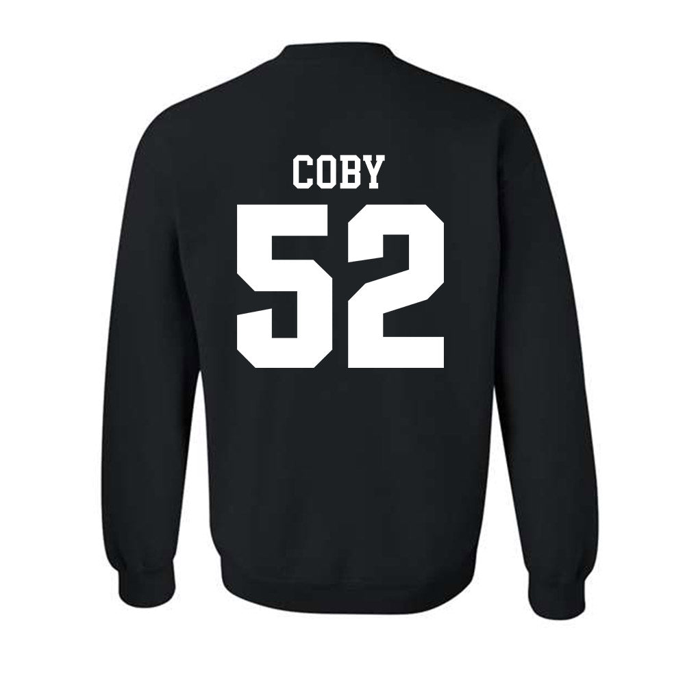 SIU Carbondale - NCAA Football : Ryan Coby - Classic Shersey Crewneck Sweatshirt-1