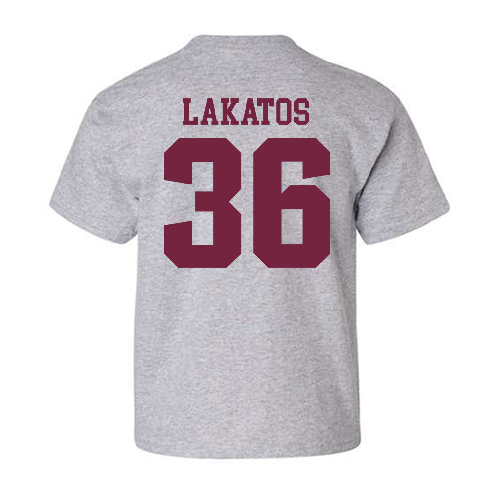 SIU Carbondale - NCAA Football : Clayton Lakatos - Classic Shersey Youth T-Shirt-1