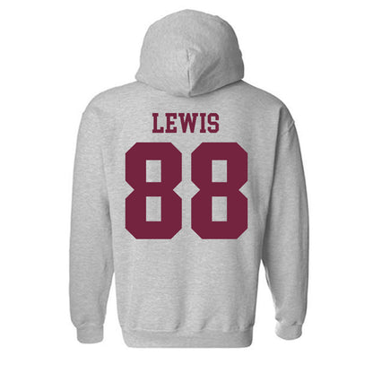 SIU Carbondale - NCAA Football : Kaden Lewis - Classic Shersey Hooded Sweatshirt-1