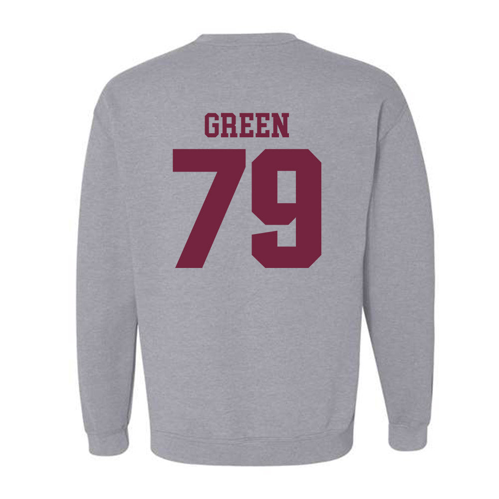SIU Carbondale - NCAA Football : Donte Green - Classic Shersey Crewneck Sweatshirt-1