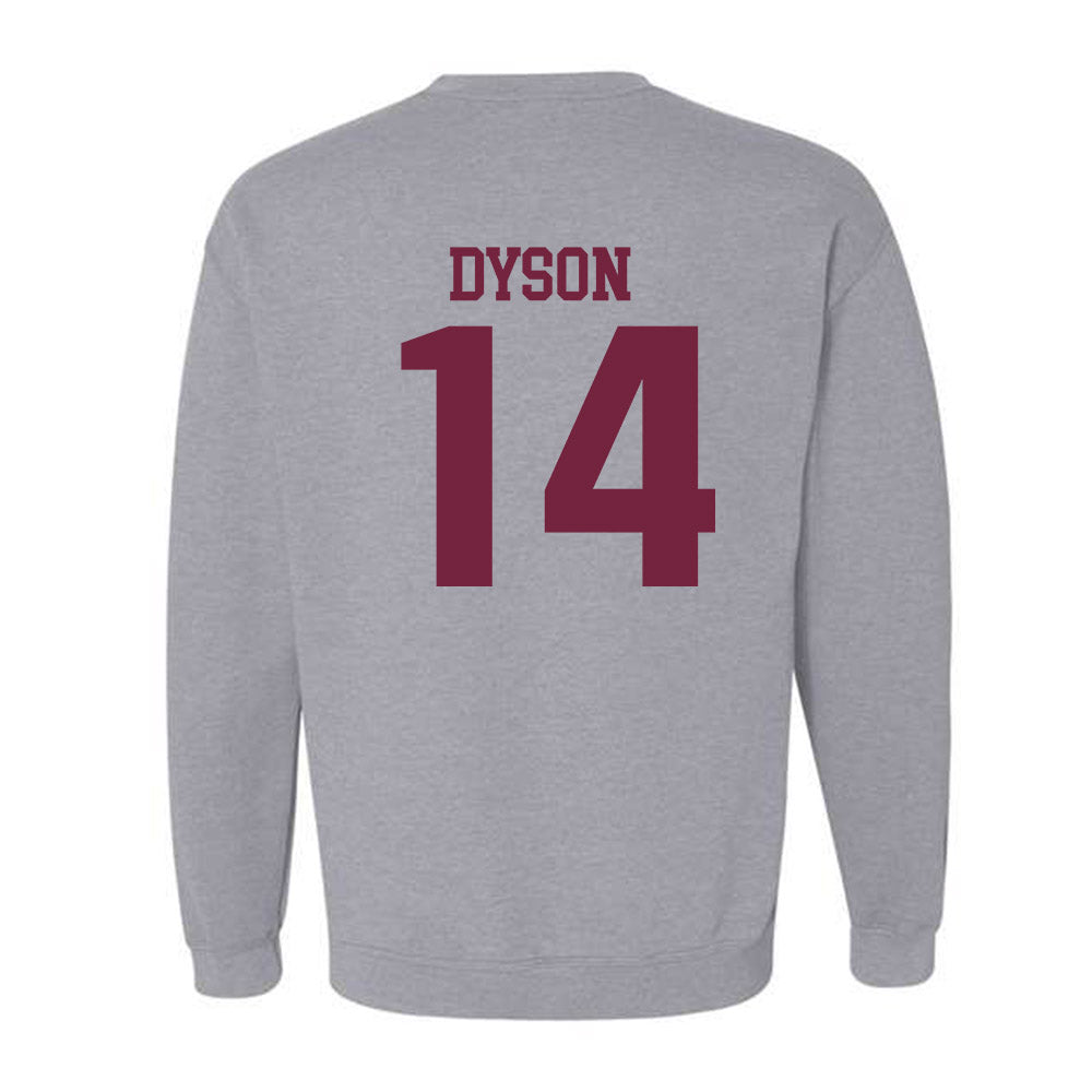 SIU Carbondale - NCAA Football : Traivon Dyson - Classic Shersey Crewneck Sweatshirt-1