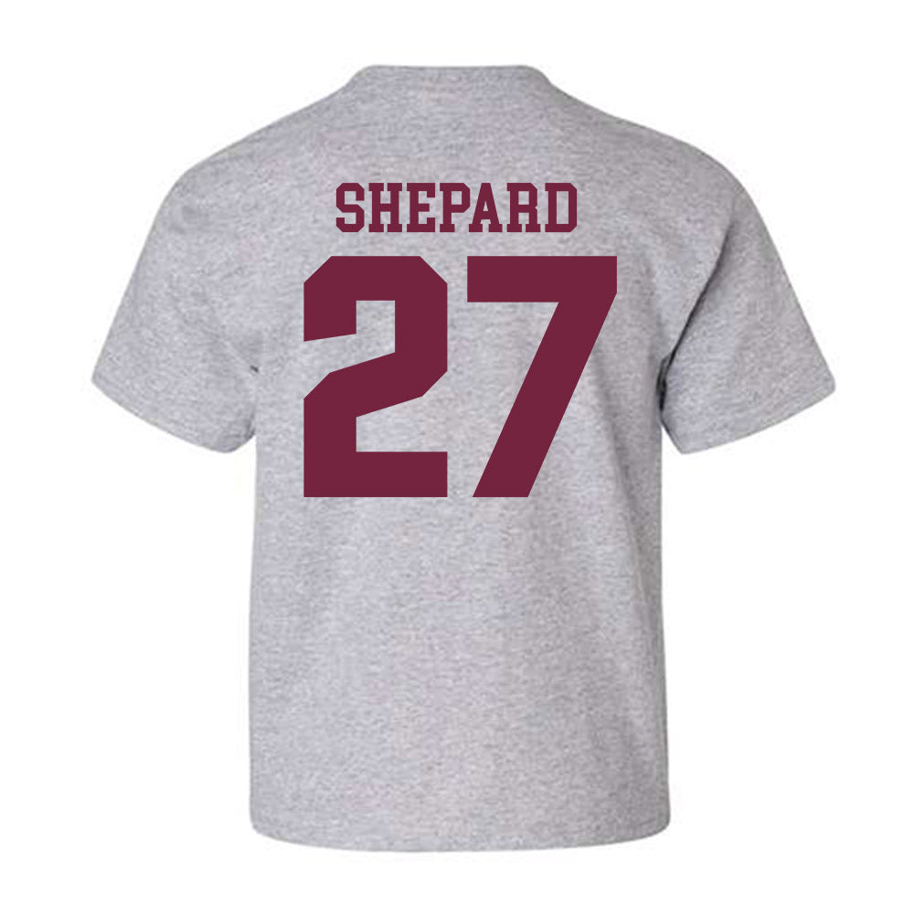 SIU Carbondale - NCAA Baseball : Troy Shepard - Classic Shersey Youth T-Shirt-1