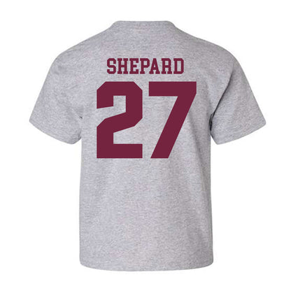 SIU Carbondale - NCAA Baseball : Troy Shepard - Classic Shersey Youth T-Shirt-1