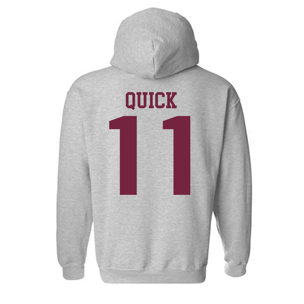 SIU Carbondale - NCAA Football : Markell Quick - Classic Shersey Hooded Sweatshirt-1