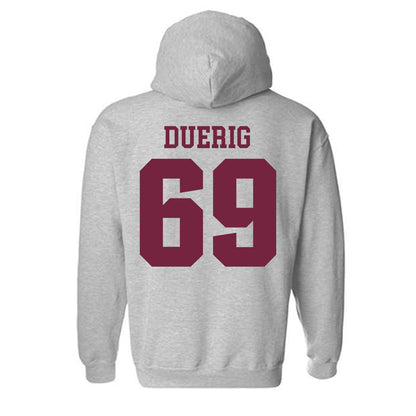 SIU Carbondale - NCAA Football : Aidan Duerig - Classic Shersey Hooded Sweatshirt-1