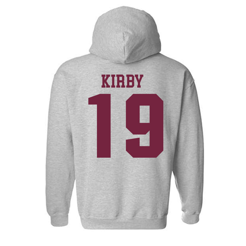 SIU Carbondale - NCAA Baseball : Jace Kirby - Classic Shersey Hooded Sweatshirt-1