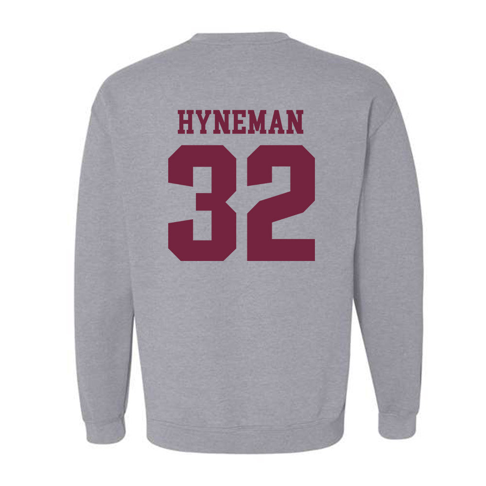 SIU Carbondale - NCAA Baseball : Josh Hyneman - Classic Shersey Crewneck Sweatshirt-1
