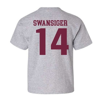 SIU Carbondale - NCAA Women's Volleyball : Ella Swansiger - Classic Shersey Youth T-Shirt-1