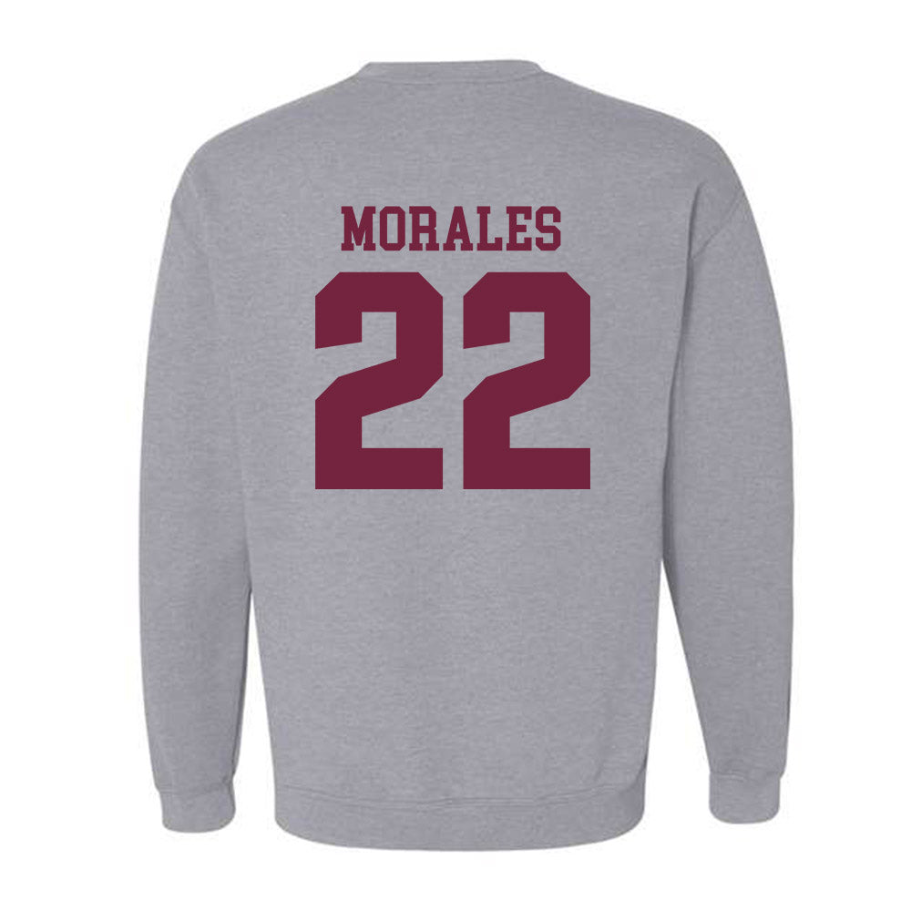 SIU Carbondale - NCAA Women's Basketball : Carmen Morales - Classic Shersey Crewneck Sweatshirt-1