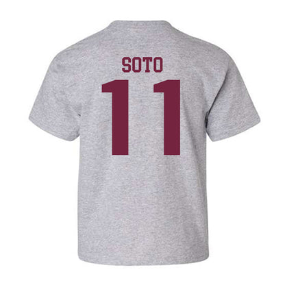SIU Carbondale - NCAA Women's Soccer : Londyn Soto - Classic Shersey Youth T-Shirt-1
