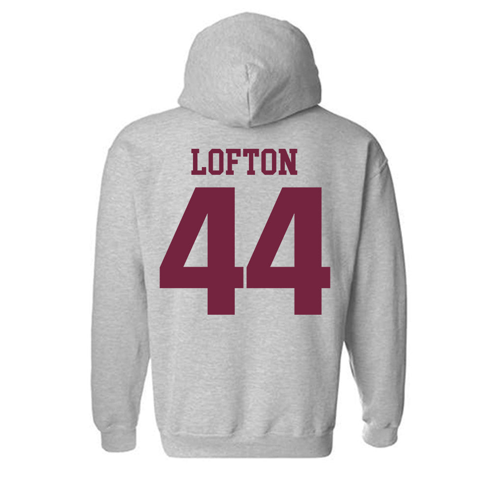 SIU Carbondale - NCAA Baseball : Cecil Lofton - Classic Shersey Hooded Sweatshirt-1