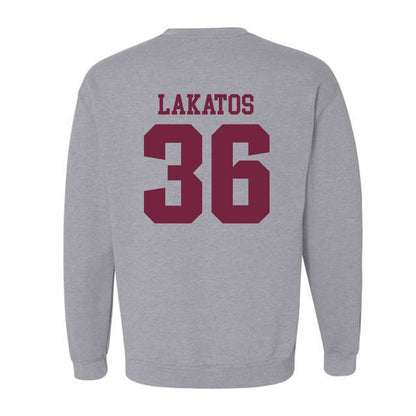 SIU Carbondale - NCAA Football : Clayton Lakatos - Classic Shersey Crewneck Sweatshirt-1
