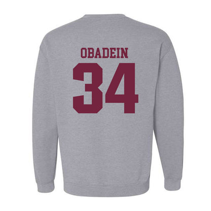 SIU Carbondale - NCAA Football : David Obadein - Classic Shersey Crewneck Sweatshirt-1