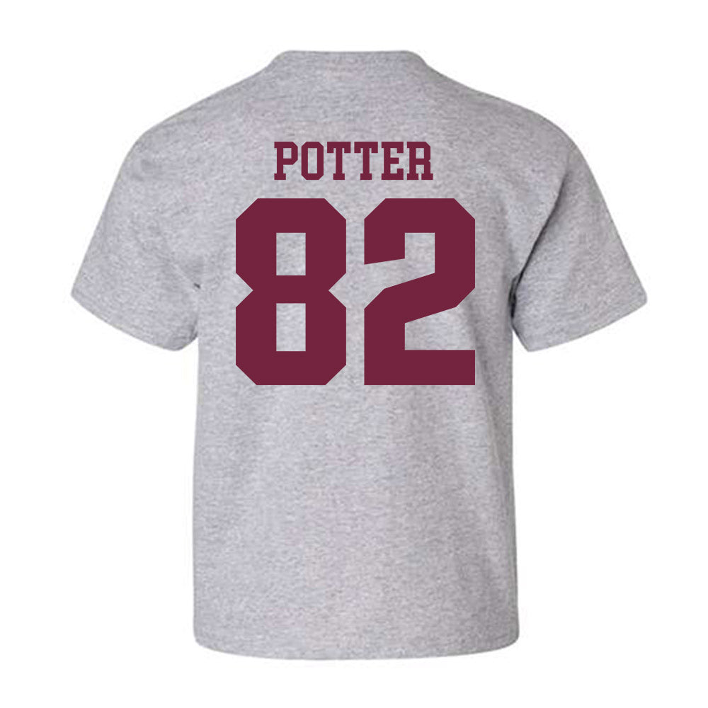 SIU Carbondale - NCAA Football : Chris Potter - Classic Shersey Youth T-Shirt-1