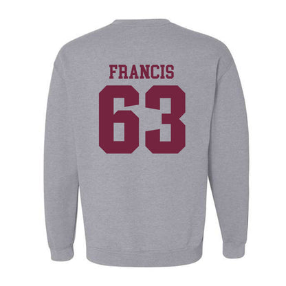 SIU Carbondale - NCAA Football : Kellen Francis - Classic Shersey Crewneck Sweatshirt-1