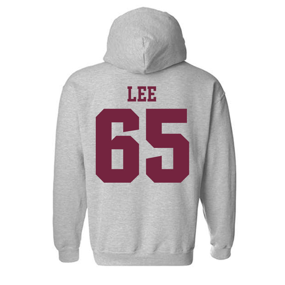 SIU Carbondale - NCAA Football : Owen Lee - Classic Shersey Hooded Sweatshirt-1