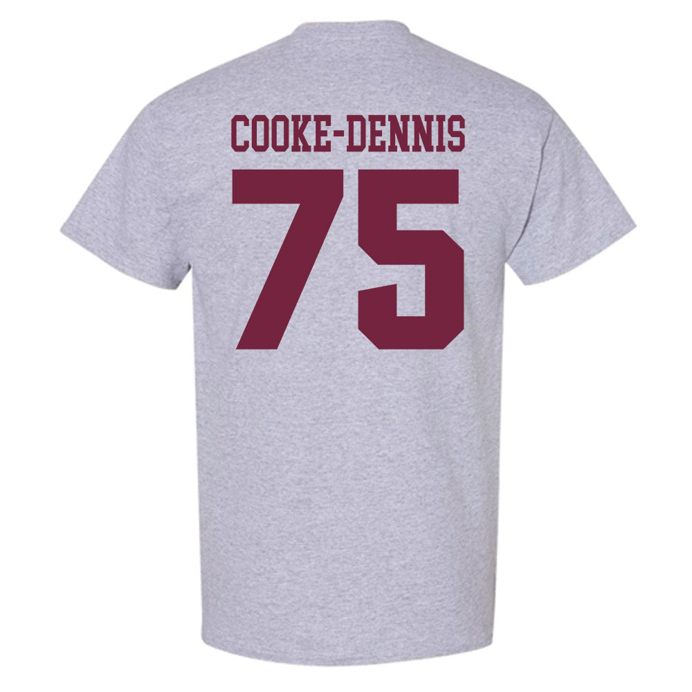 SIU Carbondale - NCAA Football : Tristan Cooke-Dennis - Classic Shersey T-Shirt-1