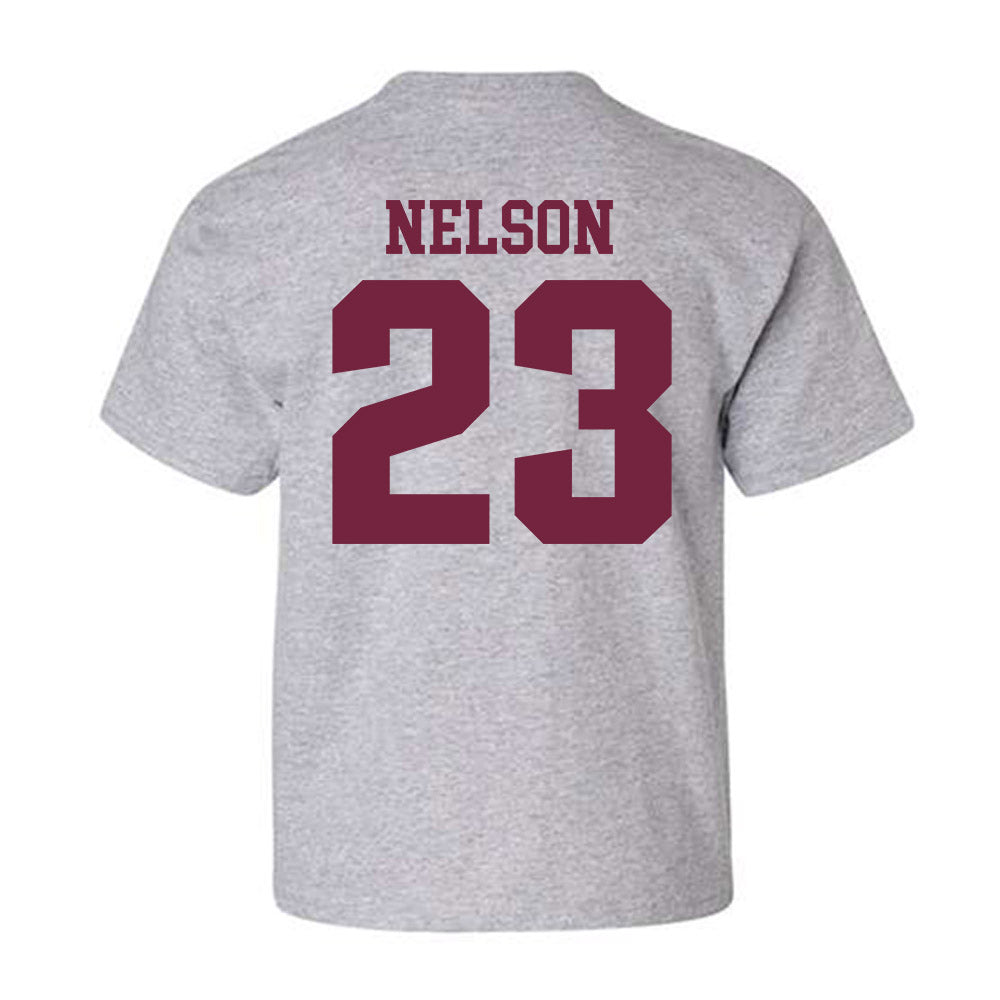 SIU Carbondale - NCAA Women's Basketball : Tkiyah Nelson - Classic Shersey Youth T-Shirt-1