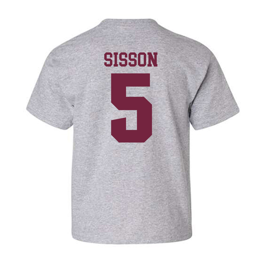 SIU Carbondale - NCAA Football : Blayne Sisson - Classic Shersey Youth T-Shirt-1