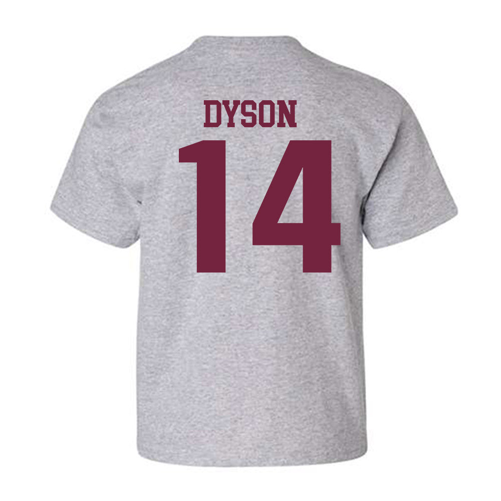 SIU Carbondale - NCAA Football : Traivon Dyson - Classic Shersey Youth T-Shirt-1