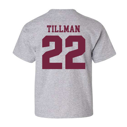 SIU Carbondale - NCAA Football : Joshua Tillman - Classic Shersey Youth T-Shirt-1