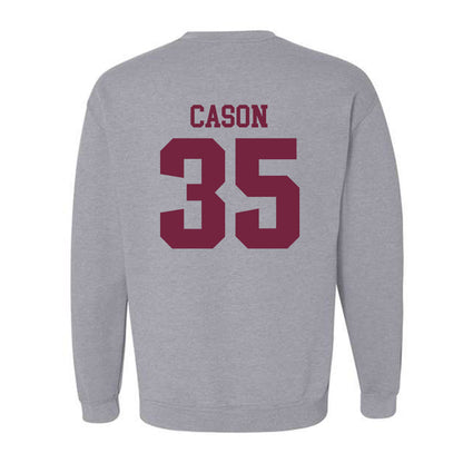 SIU Carbondale - NCAA Football : Cameron Cason - Classic Shersey Crewneck Sweatshirt-1