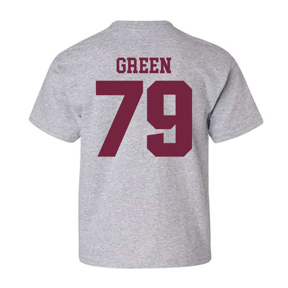 SIU Carbondale - NCAA Football : Donte Green - Classic Shersey Youth T-Shirt-1