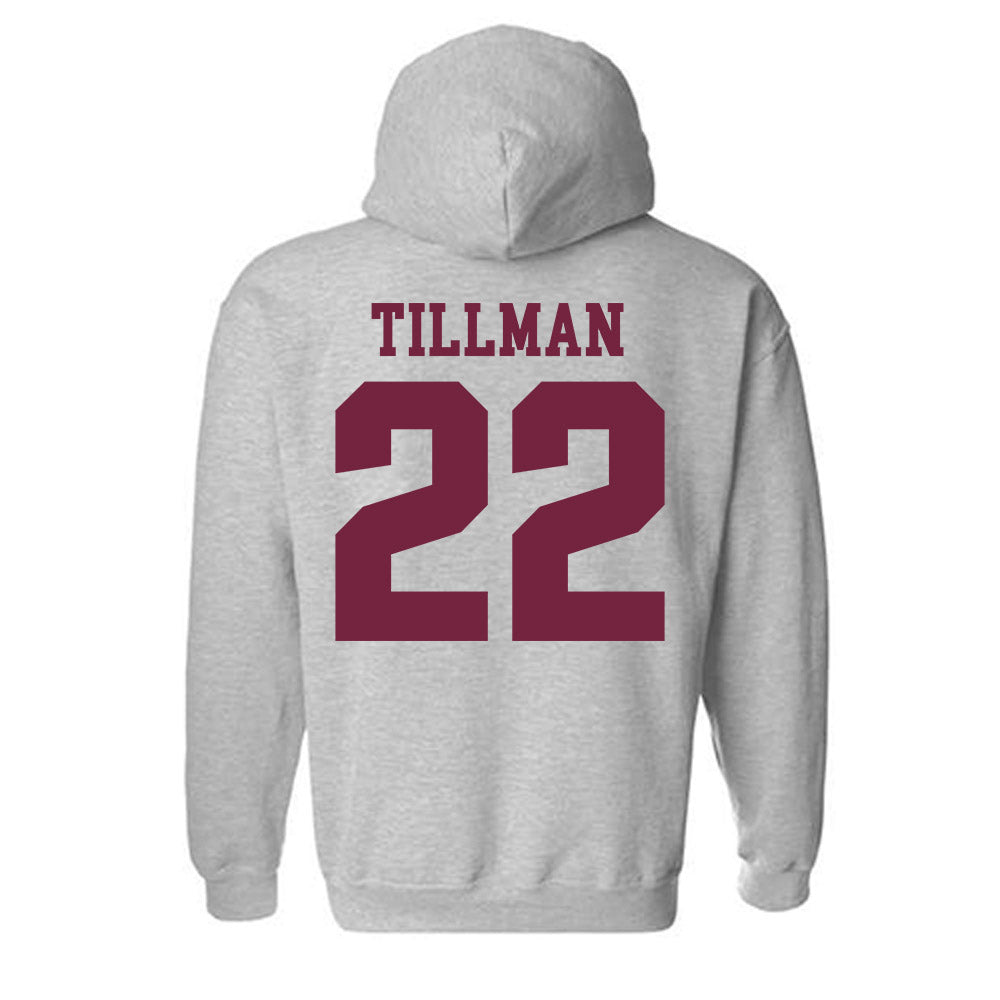 SIU Carbondale - NCAA Football : Joshua Tillman - Classic Shersey Hooded Sweatshirt-1