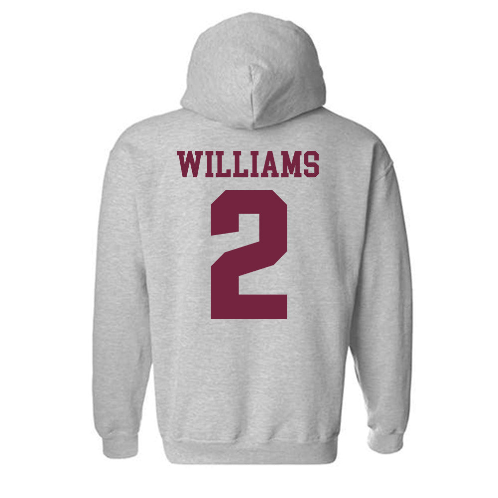 SIU Carbondale - NCAA Softball : Emily Williams - Classic Shersey Hooded Sweatshirt-1