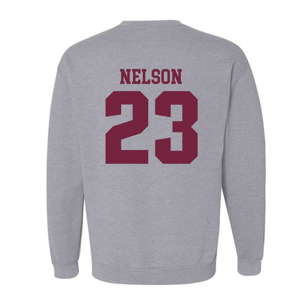SIU Carbondale - NCAA Women's Basketball : Tkiyah Nelson - Classic Shersey Crewneck Sweatshirt-1