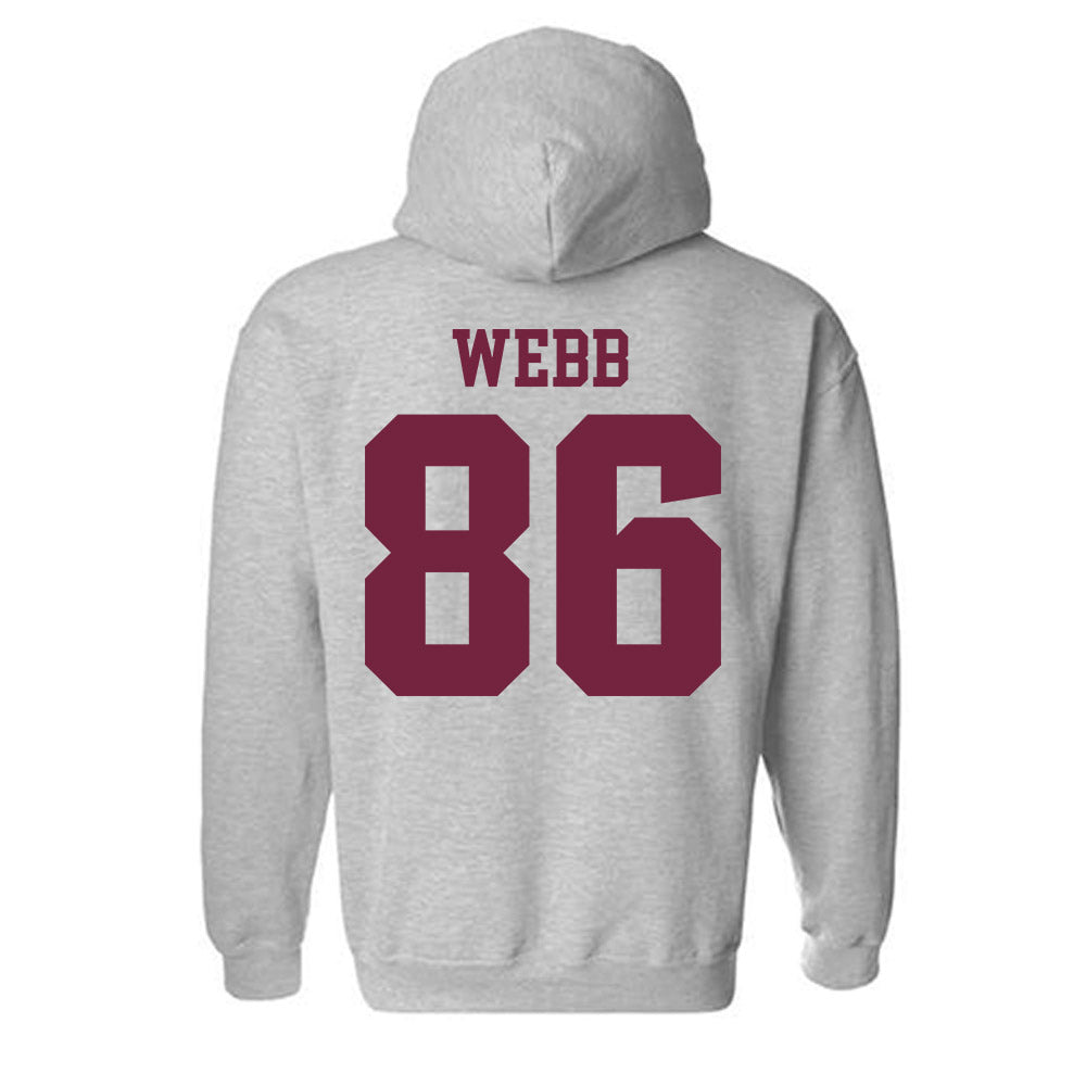 SIU Carbondale - NCAA Football : Jack Webb - Classic Shersey Hooded Sweatshirt-1