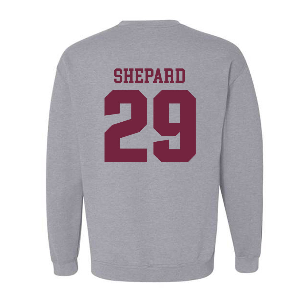 SIU Carbondale - NCAA Football : Gavin Shepard - Classic Shersey Crewneck Sweatshirt-1