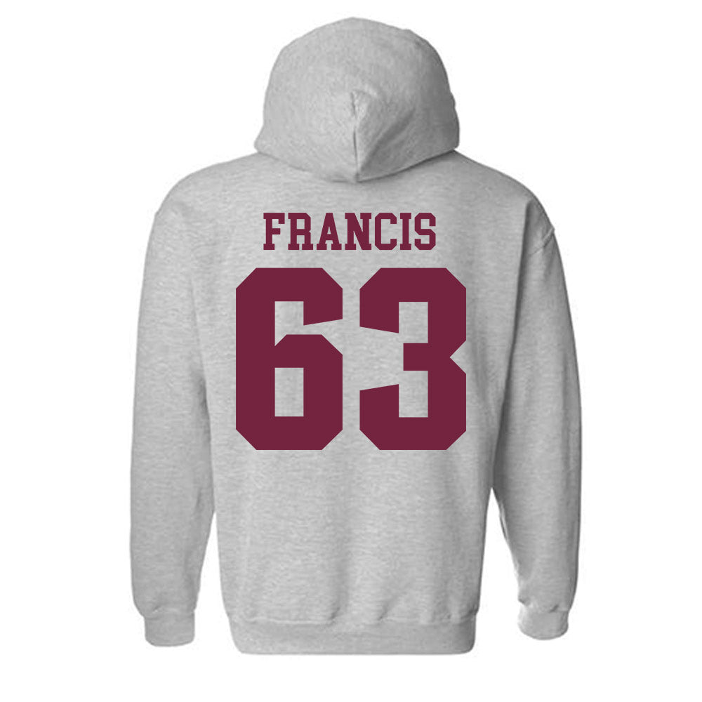 SIU Carbondale - NCAA Football : Kellen Francis - Classic Shersey Hooded Sweatshirt-1
