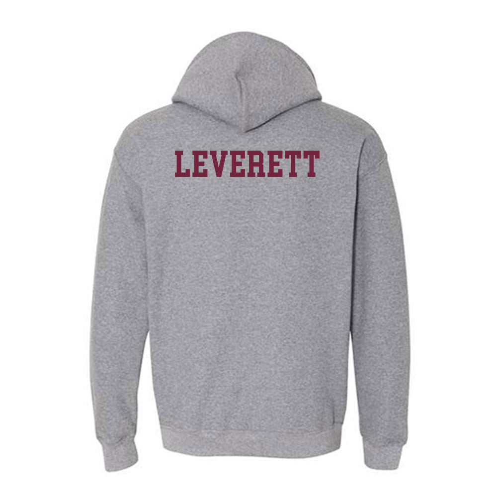 SIU Carbondale - NCAA Men's Track & Field : Luke Leverett - Classic Shersey Hooded Sweatshirt-1