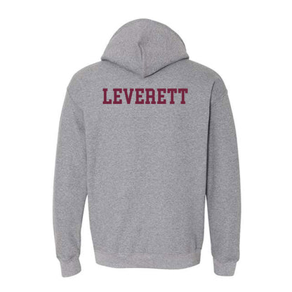SIU Carbondale - NCAA Men's Track & Field : Luke Leverett - Classic Shersey Hooded Sweatshirt-1