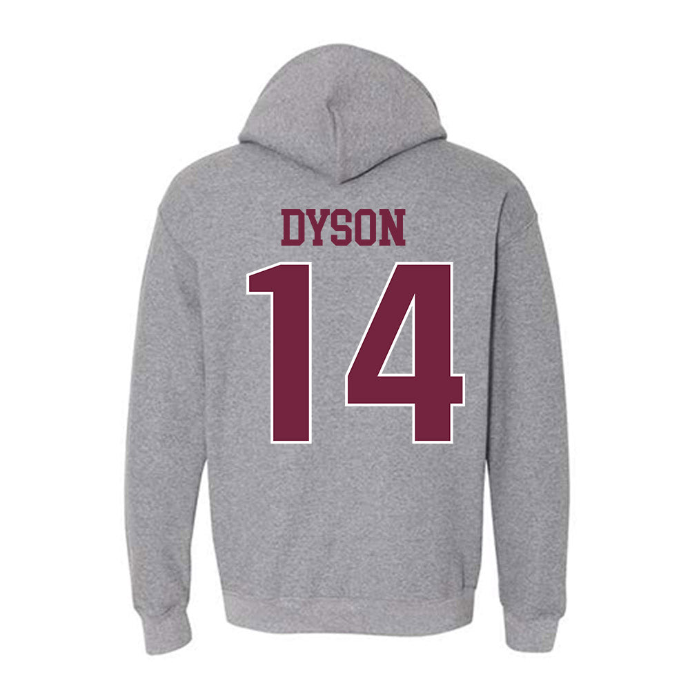 SIU Carbondale - NCAA Football : Traivon Dyson - Classic Shersey Hooded Sweatshirt-1