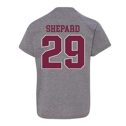 SIU Carbondale - NCAA Football : Gavin Shepard - Classic Shersey Youth T-Shirt-1