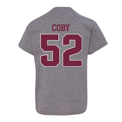 SIU Carbondale - NCAA Football : Ryan Coby - Classic Shersey Youth T-Shirt-1