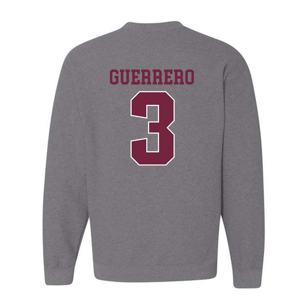 SIU Carbondale - NCAA Baseball : Julio Guerrero - Classic Shersey Crewneck Sweatshirt-1